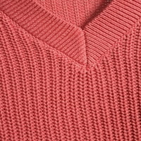 Az idő és a Tru női V-nyakú pulóver pulóver