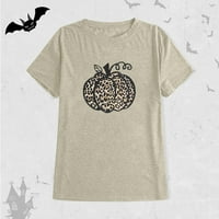 Gzea Molett felsők Női Női őszi tök pólók Vicces Rövid ujjú grafikus pólók felsők