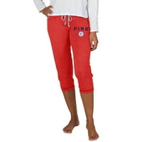 Női fogalmak Sport piros Chicago Fire Quest kötött Capri nadrág