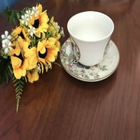 Elegantoss oz Cappuccino csésze és csészealj elegáns Bone China kávéban a bagoly kialakítású családjában, kézzel készített