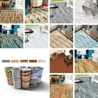 Tuelaly dekoratív csempe matrica DM fa textúra statikus padló Matrica háztartási kellékek