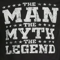 Apák napi férfiak és nagy férfiak mítosz legenda grafikus póló