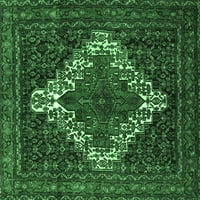 Ahgly Company Beltéri Tér Perzsa Smaragdzöld Hagyományos Terület Szőnyegek, 4 ' Tér