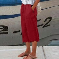 Széles lábú Jumpsuits nőknek, széles lábú nadrág nőknek nadrág magas derékú ruha nadrág üzleti alkalmi nyári Capris