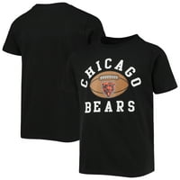 Ifjúsági Fekete Chicago Bears Labdarúgó Póló