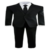 Fekete n Bianco fiúk fekete öt öltöny nyakkendővel X méret-nagy 18 hónapos