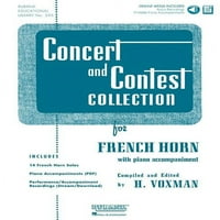 Koncert-és Versenygyűjtemény francia kürtre: szóló könyv Online médiával