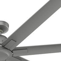 51591-Hunter ventilátorok-Downtown-Blade mennyezeti ventilátor Fali vezérléssel ipari stílusban magas és széles Matt