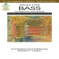 Schirmer Opera Antológia: áriák basszusra-teljes csomag: Dikciós edzővel és kísérettel Audio Online