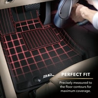 3D MAXpider minden időjárási Custom Fit padló bélések Honda CR-V 2012-, Kagu sorozat 1. & 2. sor, Tan)