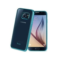 Reiko TPU lökhárító tok Samsung Galaxy S-hez-tiszta kék