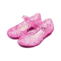 nsendm női szandál hercegnő cipő lányok szandál Jelly Mary Jane Dance Party cipő gyerekeknek kisgyermek Rózsaszín 34
