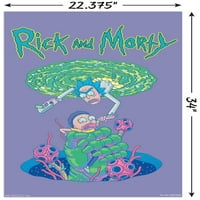 Rick És Morty-Portál Őszi Fal Poszter, 22.375 34