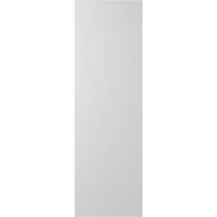 Ekena Millwork 15 W 50 H True Fit PVC Horizontális Slat Modern Style rögzített redőnyök, Hailstorm szürke