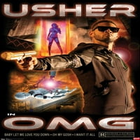 Usher-Omg Fali Poszter, 14.725 22.375