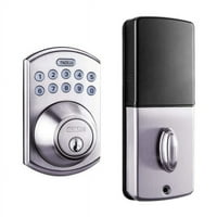 Kulcs nélküli bejárati ajtózár, TackLife elektronikus billentyűzet zár 1-tapintású motoros reteszeléssel, automatikus