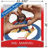Marvel Comics-Ms. Marvel-Ms. Marvel Fali Poszter, 22.375 34