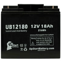 - Kompatibilis B & B akkumulátor BP17-akkumulátor-csere UB univerzális lezárt ólom - sav akkumulátor