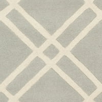 Chatham CHT740E kézzel készített szürke elefántcsont szőnyeg