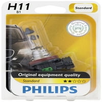 Philips Standard Fényszóró H11, Pgj19-2, Üveg, Mindig Párban Változik