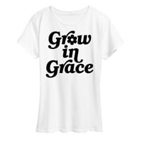 Azonnali üzenet-Grow in Grace-Női Rövid ujjú grafikus póló