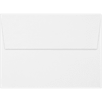 Luxpaper A meghívó borítékok, 1 4, lb. fényes fehér, csomag