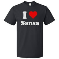 Szerelem Sansa póló I szív Sansa póló ajándék