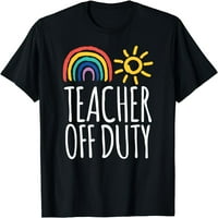 Vicces szolgálaton kívüli tanár ing nyári vakáció Iskola póló